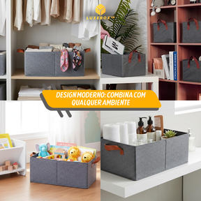 [Compre 1 Leve 5] Luxe Box® - Organizador de Roupas Dobrável