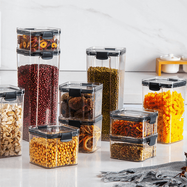 Kit Potes Herméticos Porto de 7 peças + Brinde