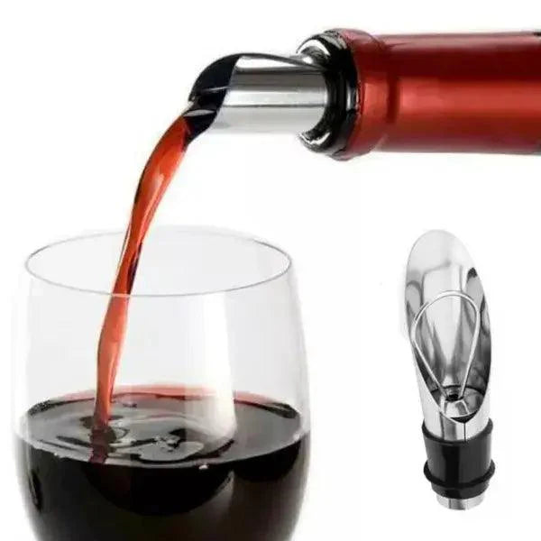 Kit  para Vinho Completo Mediterrâneo - 9 Peças Essenciais para Degustação