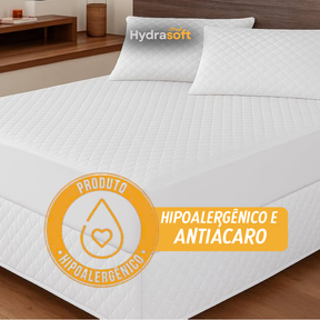 Hydra Soft™ [COMPRE 1, LEVE 3] - Jogo de Cama Impermeável Premium – Capa + 2 Fronhas