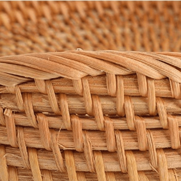 Cesto Artesanal em Rattan Bali