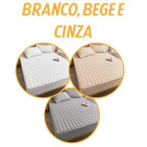 Hydra Soft™ [COMPRE 1, LEVE 3] - Jogo de Cama Impermeável Premium – Capa + 2 Fronhas