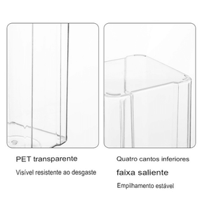 Kit Potes Herméticos Porto de 7 peças + Brinde