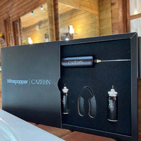 Kit Saca Rolhas Pneumático a Gás Winepopper Clássico