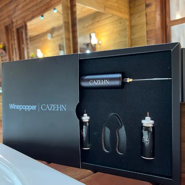 Kit Saca Rolhas Pneumático a Gás Winepopper Clássico