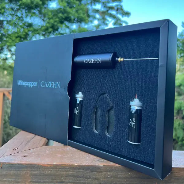 Kit Saca Rolhas Pneumático a Gás Winepopper Clássico
