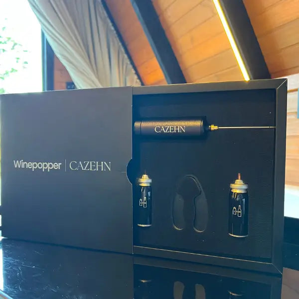 Kit Saca Rolhas Pneumático a Gás Winepopper Clássico