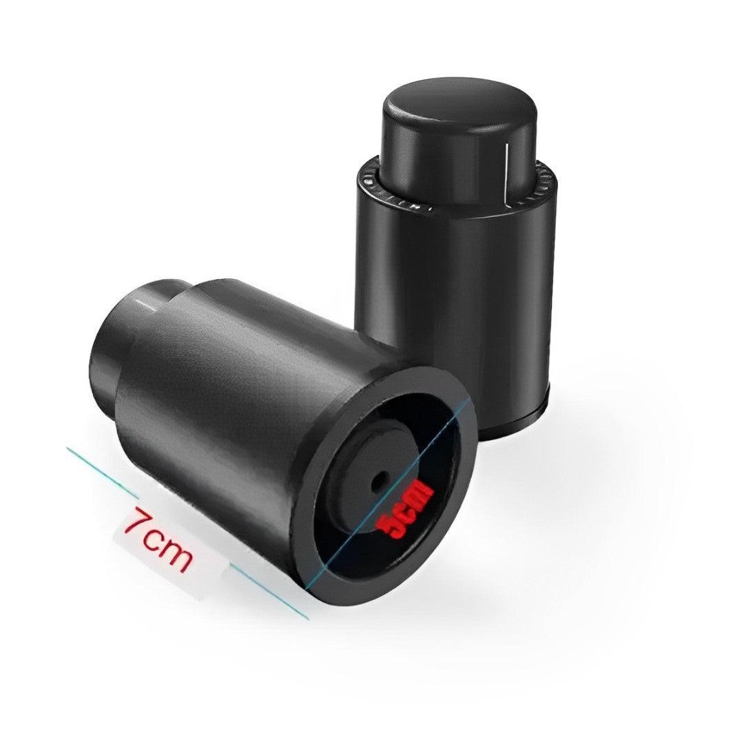 Kit Degustação Vinhos -Compre Aerador e Rolha a Vácuo e Ganhe o Saca-rolhas Pneumático