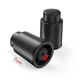 Kit Degustação Vinhos -Compre Aerador e Rolha a Vácuo e Ganhe o Saca-rolhas Pneumático