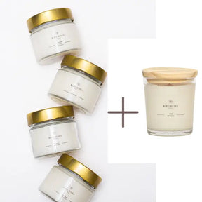 Vela Aromática White Roses Candles - 140g