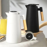 Garrafa Termica Digital Borgonha