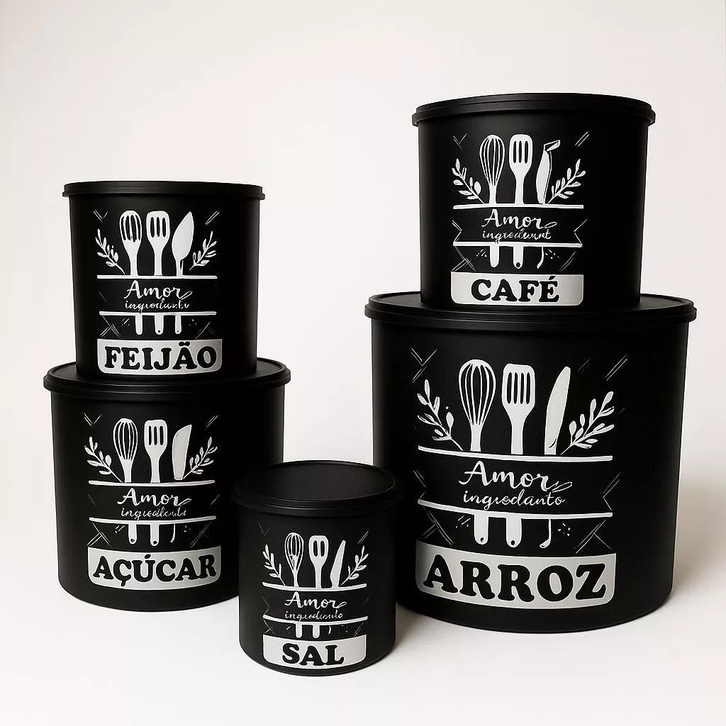 Kit organizador 5 peças Paris