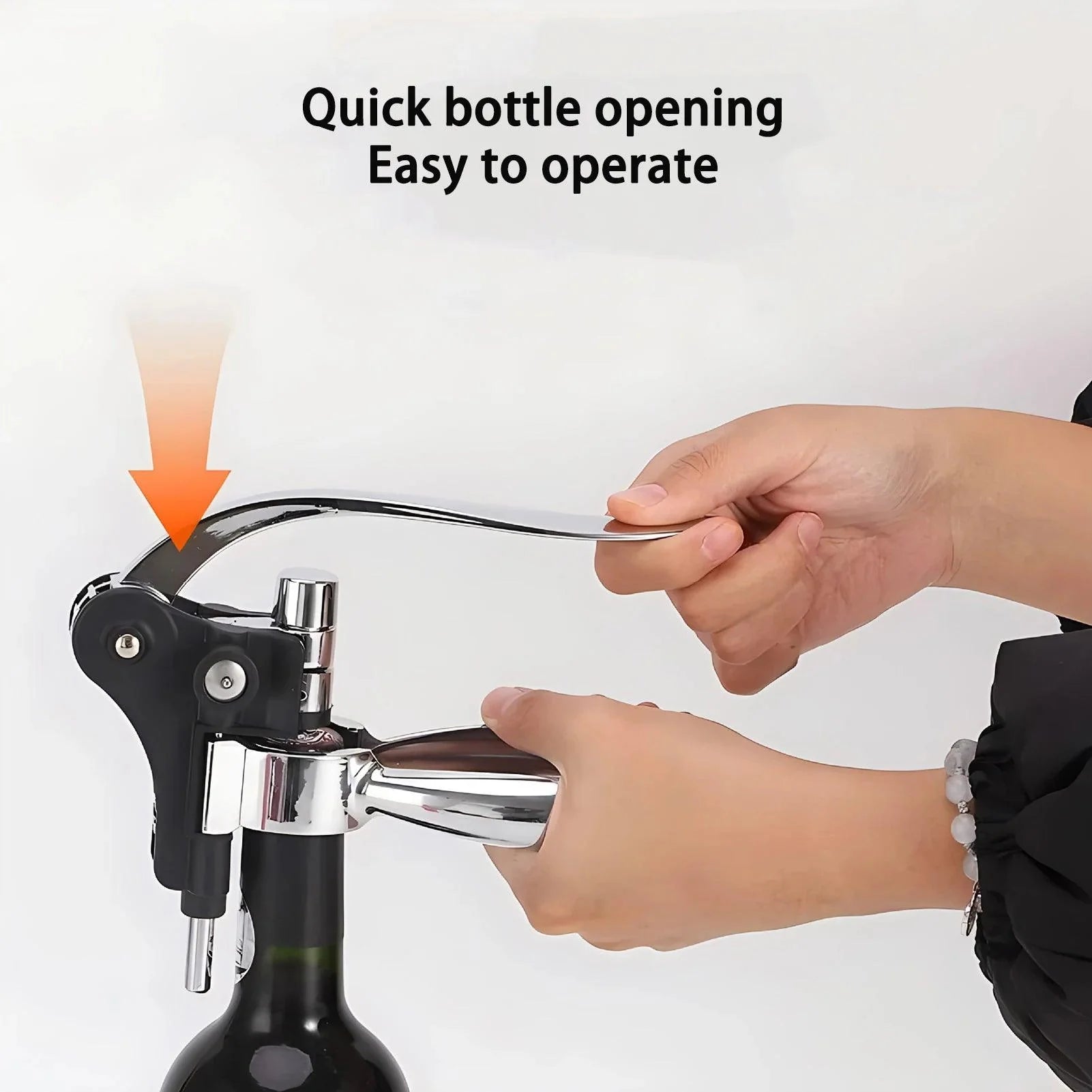 Saca Rolhas Manual Por Engrenagem Armany