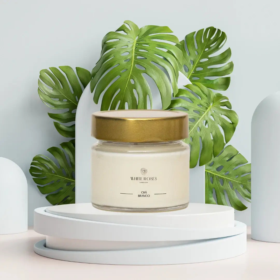 Vela Aromática White Roses Candles - 140g