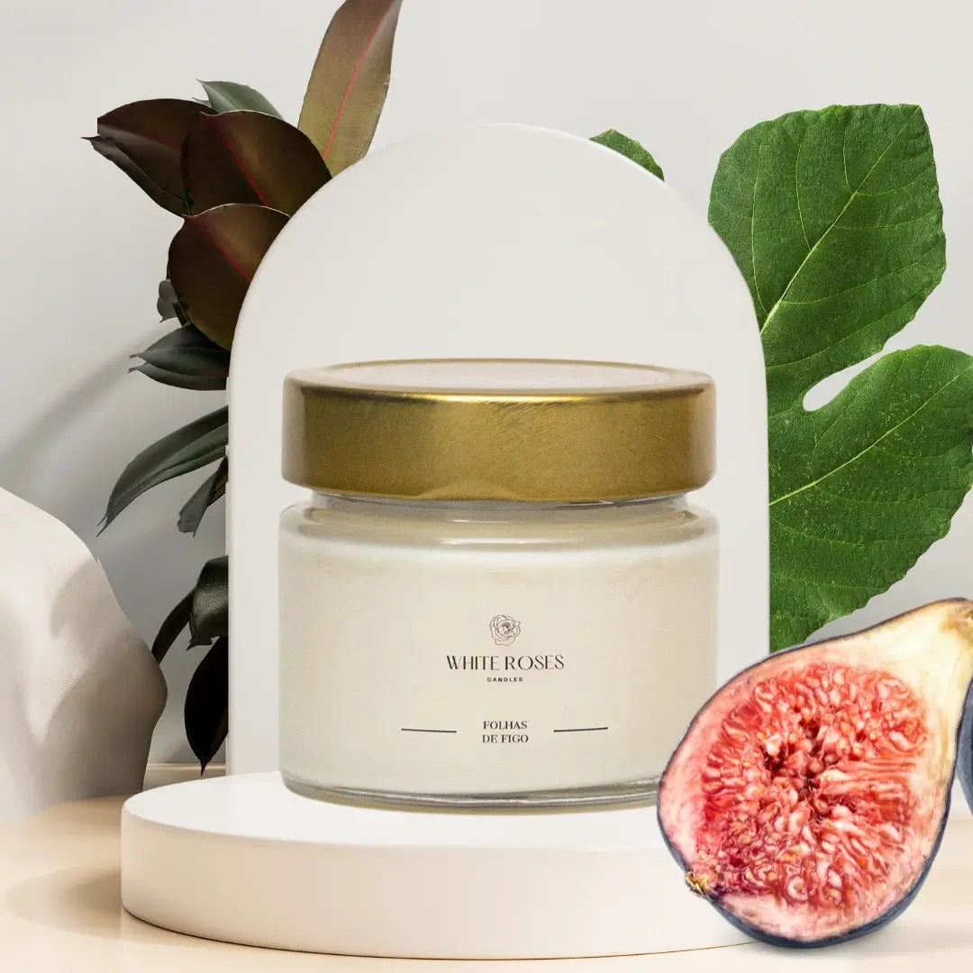 Vela Aromática White Roses Candles - 140g