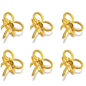 Kit Anéis Guardanapo Madrid de 6 peças