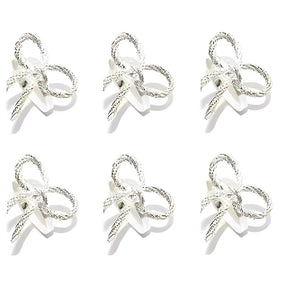 Kit Anéis Guardanapo Madrid de 6 peças