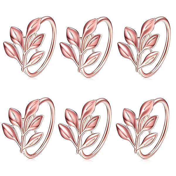 Kit Anéis Guardanapo Madrid de 6 peças