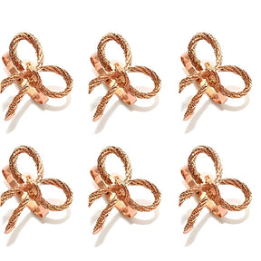 Kit Anéis Guardanapo Madrid de 6 peças