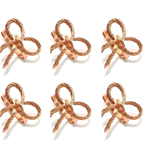 Kit Anéis Guardanapo Madrid de 6 peças