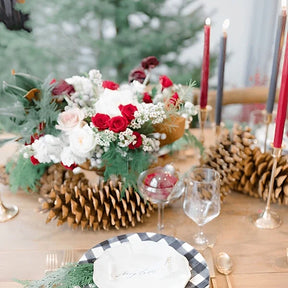 Conjunto Castiçal Minimalista Chartres de 3 peças