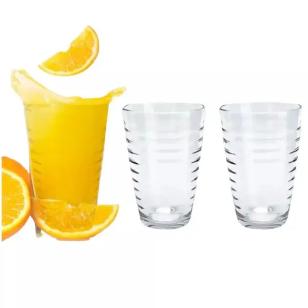 Jogo de Pratos Fundos e Copos de Vidro Arizona 200ml