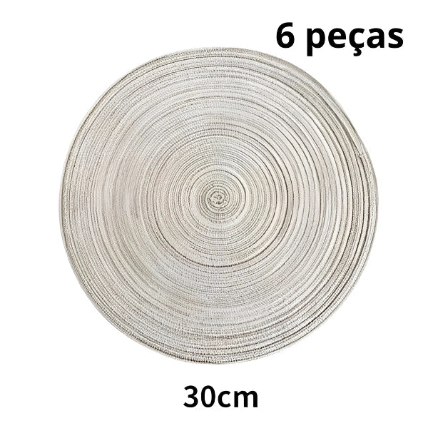 Conjunto Americano Prato Atenas de 6 peças