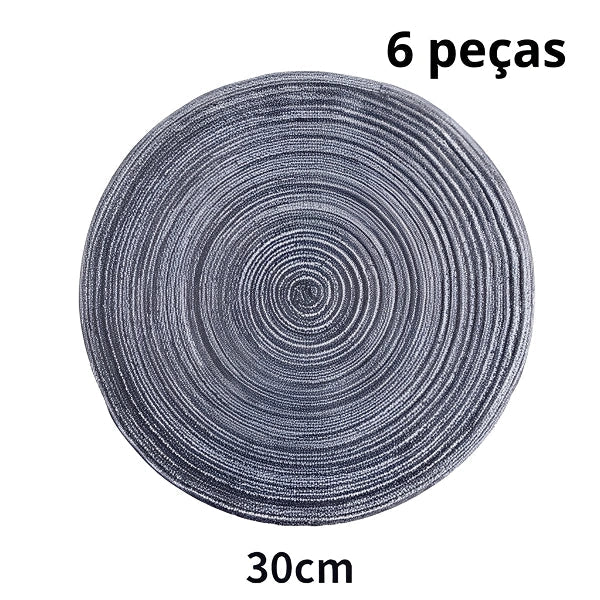 Conjunto Americano Prato Atenas de 6 peças