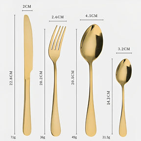 Conjunto Michigan Luxo de 24 peças com Maleta Aveludada