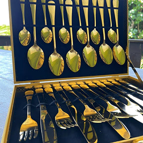 Conjunto Michigan Luxo de 24 peças com Maleta Aveludada