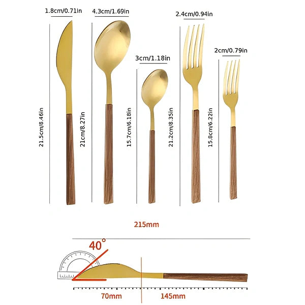 Conjunto Dallas de 30 peças