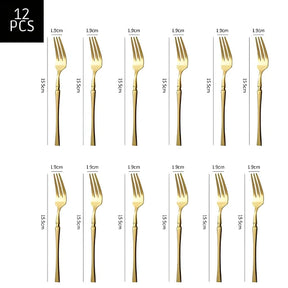 Jogo de Garfos para sobremesa Roma