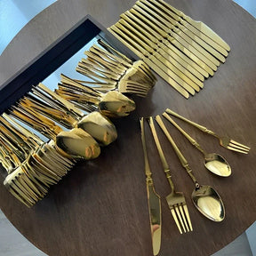 Jogo de Talheres com 60 Peças Roma