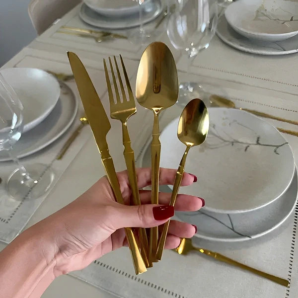 Jogo de Talheres de 24 Peças Roma