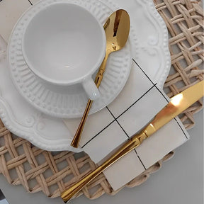 Jogo de Talheres Europeu de 30 Peças Roma