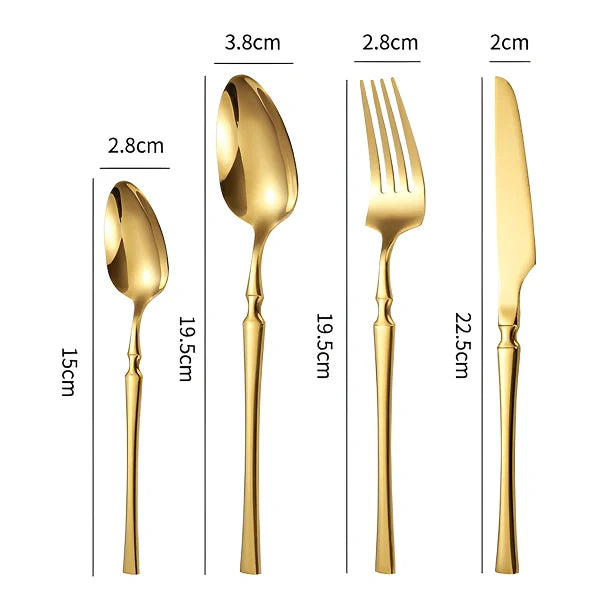 Jogo de Talheres de 24 Peças Roma