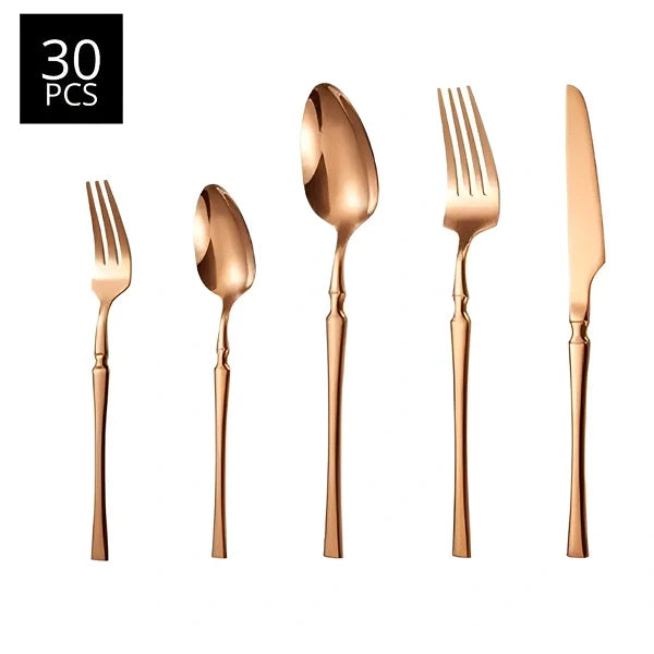 Jogo de Talheres Europeu de 30 Peças Roma