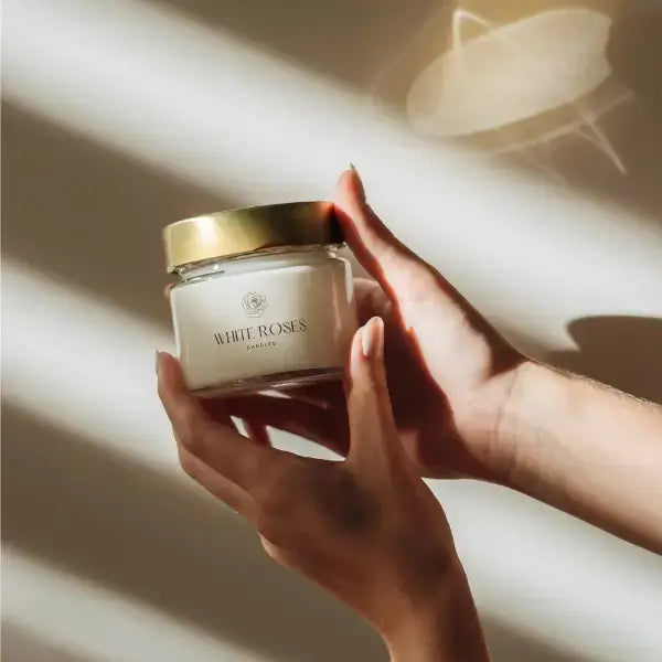 Vela Aromática White Roses Candles - 140g